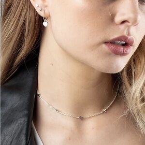 Stolen Girlfriends Club — Silver Multi Cross Necklace